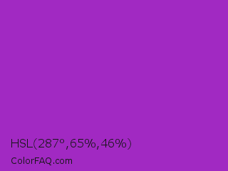HSL 287°,65%,46% Color Image