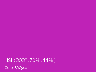 HSL 303°,70%,44% Color Image