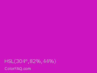 HSL 304°,82%,44% Color Image