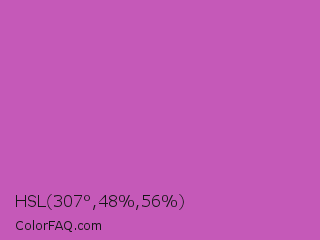 HSL 307°,48%,56% Color Image