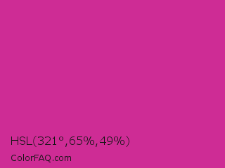 HSL 321°,65%,49% Color Image