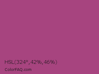 HSL 324°,42%,46% Color Image