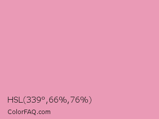 HSL 339°,66%,76% Color Image