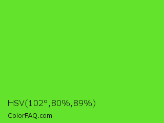 HSV 102°,80%,89% Color Image