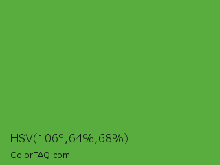 HSV 106°,64%,68% Color Image