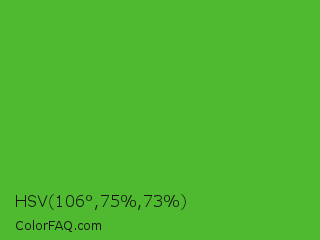 HSV 106°,75%,73% Color Image