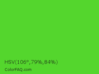 HSV 106°,79%,84% Color Image