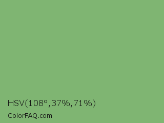 HSV 108°,37%,71% Color Image