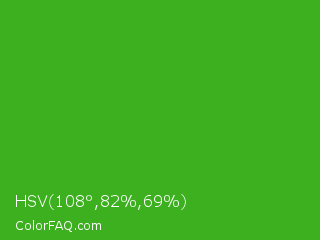 HSV 108°,82%,69% Color Image