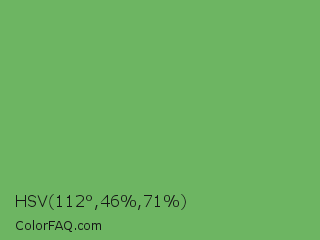 HSV 112°,46%,71% Color Image