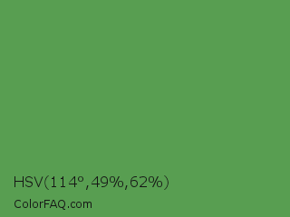 HSV 114°,49%,62% Color Image