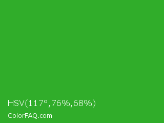 HSV 117°,76%,68% Color Image