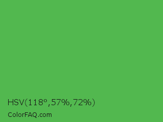 HSV 118°,57%,72% Color Image