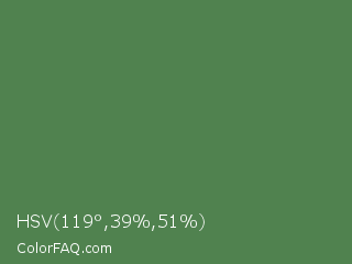 HSV 119°,39%,51% Color Image