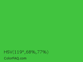 HSV 119°,68%,77% Color Image