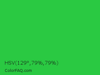 HSV 129°,79%,79% Color Image