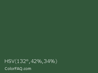 HSV 132°,42%,34% Color Image