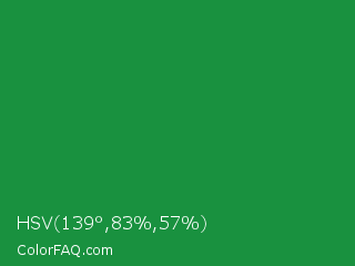 HSV 139°,83%,57% Color Image