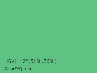 HSV 142°,51%,76% Color Image