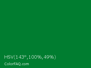 HSV 143°,100%,49% Color Image