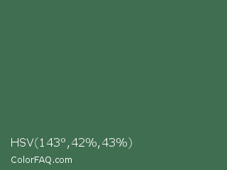 HSV 143°,42%,43% Color Image