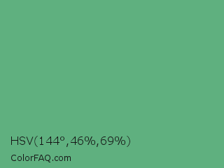 HSV 144°,46%,69% Color Image