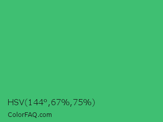 HSV 144°,67%,75% Color Image