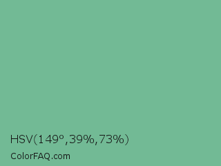 HSV 149°,39%,73% Color Image