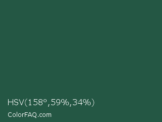 HSV 158°,59%,34% Color Image