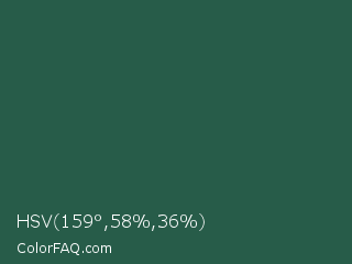 HSV 159°,58%,36% Color Image