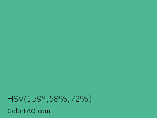 HSV 159°,58%,72% Color Image