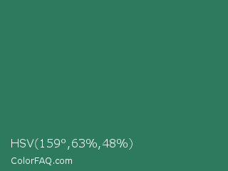HSV 159°,63%,48% Color Image