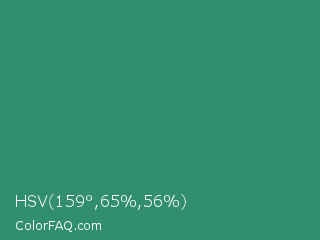 HSV 159°,65%,56% Color Image