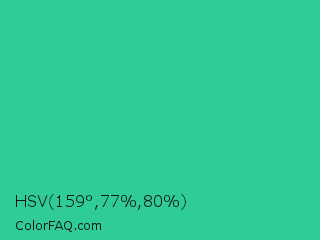 HSV 159°,77%,80% Color Image