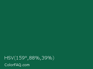 HSV 159°,88%,39% Color Image