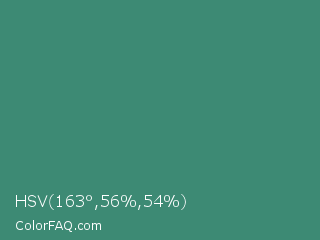 HSV 163°,56%,54% Color Image