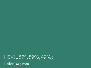 HSV 167°,59%,49% Color Image