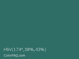 HSV 174°,58%,43% Color Image