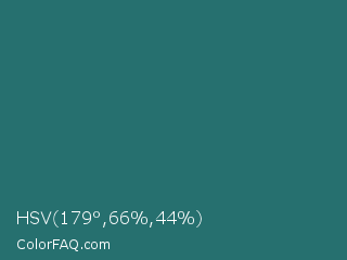 HSV 179°,66%,44% Color Image