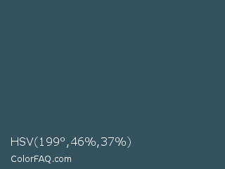HSV 199°,46%,37% Color Image