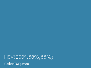 HSV 200°,68%,66% Color Image