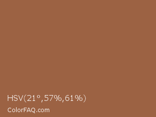 HSV 21°,57%,61% Color Image