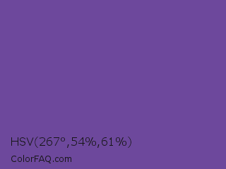 HSV 267°,54%,61% Color Image