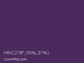 HSV 278°,56%,37% Color Image