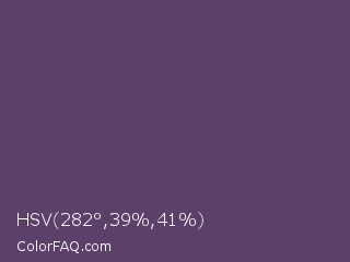 HSV 282°,39%,41% Color Image