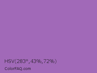 HSV 283°,43%,72% Color Image