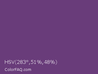 HSV 283°,51%,48% Color Image