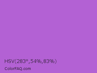 HSV 283°,54%,83% Color Image