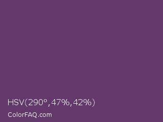 HSV 290°,47%,42% Color Image