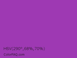HSV 290°,68%,70% Color Image